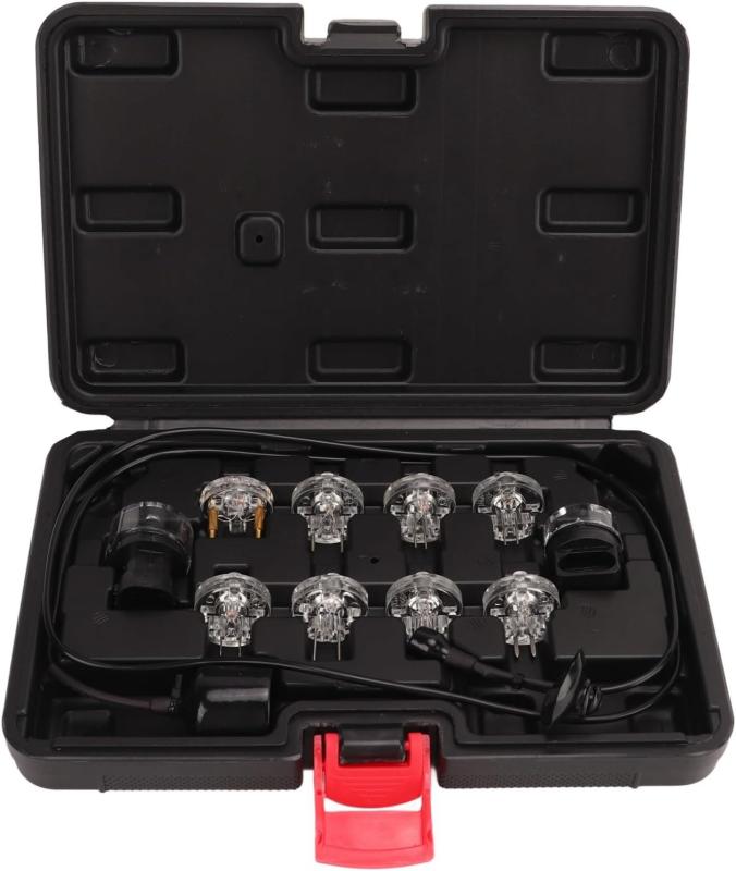 KIT DE PRUEBA DE LUZ NOID DE INYECTOR DE COMBUSTIBLE  Y VALVULAS IAC