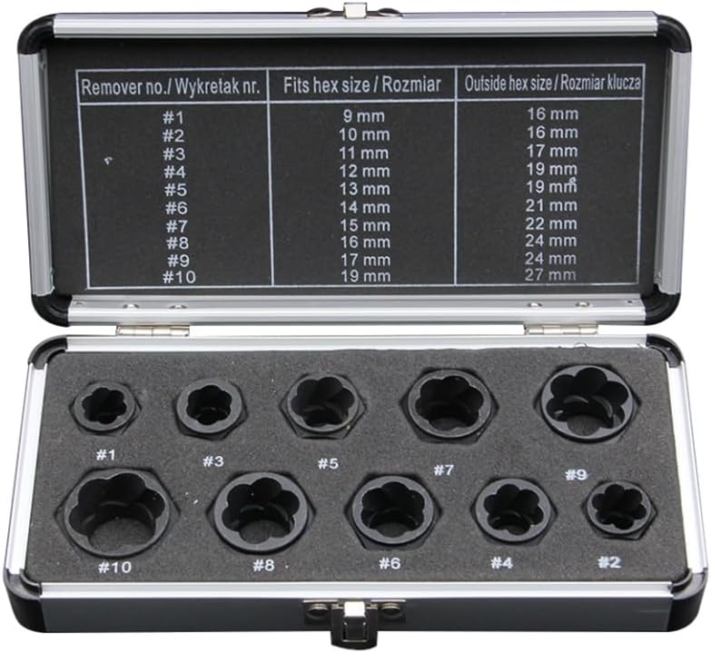 EXTRACTOR DE TUERCAS ROBADAS