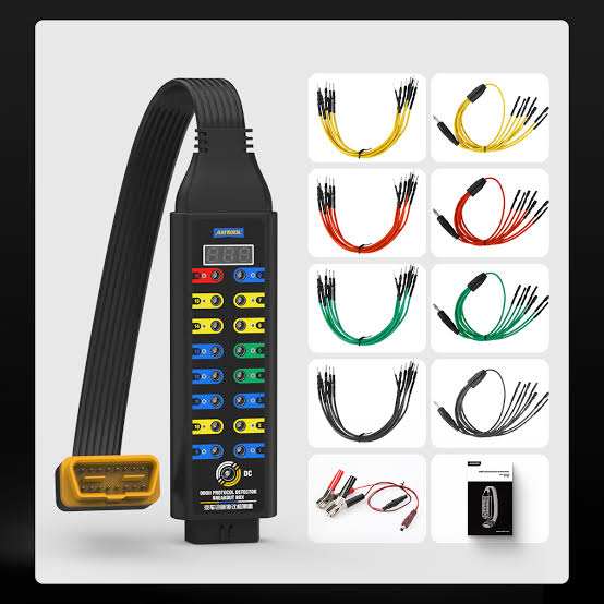 DETECTOR DE PROTOCOLO OBD2 BREAKOUT BOX